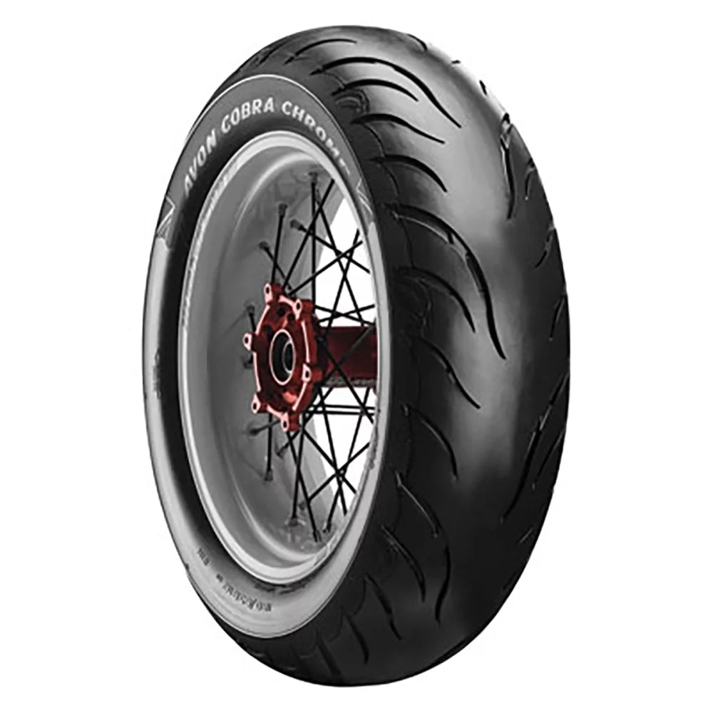 Avon Cobra Chrome  Rear Motorcycle Tire 180/60R-16 (80H) Black Wall Compatible With Indian Roadmaster Dark Horse () 2020
