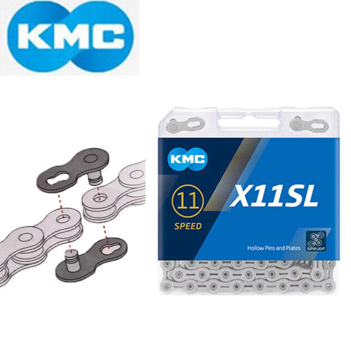 Speed Mountain Road Bike Chain Reusable Missing Link 11 for 11-Speed Drivetrain System