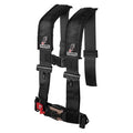 Dragonfire Racing 4-Point -Style Safety Harness w/Adjustable Sternum Clip 3" Passenger Side Black for Can-Am Maverick 1000 Turbo 2016-2017