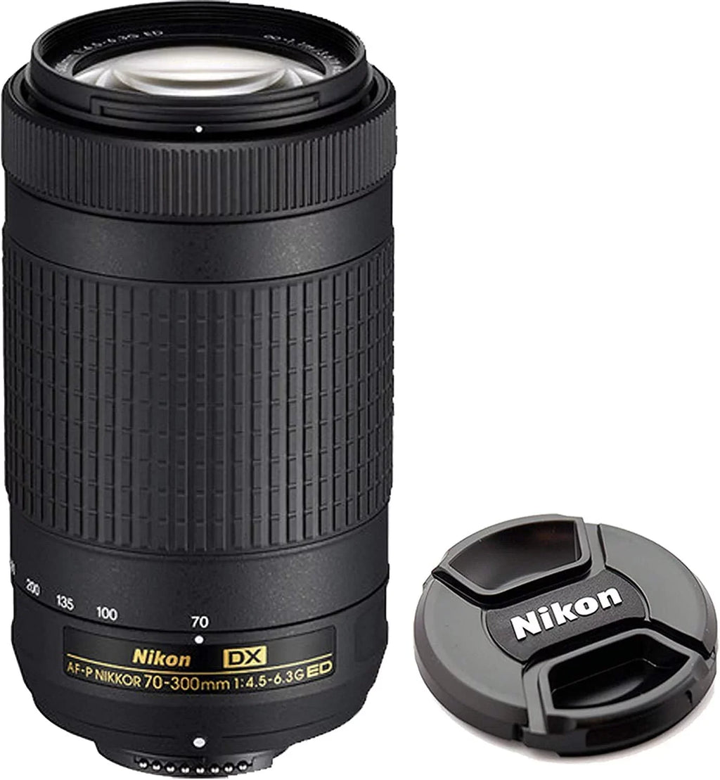 Nikon   Camera with 18-55mm  and 70-300mm Lenses + 2 Pc 64GB Memory, Tripod, Flash, and More (23pc Bundle)