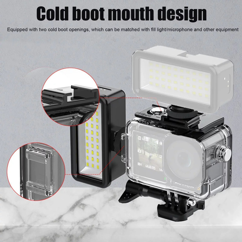 131ft/40m Waterproof Case Diving Underwater Housing Shell for  Osmo Action 3