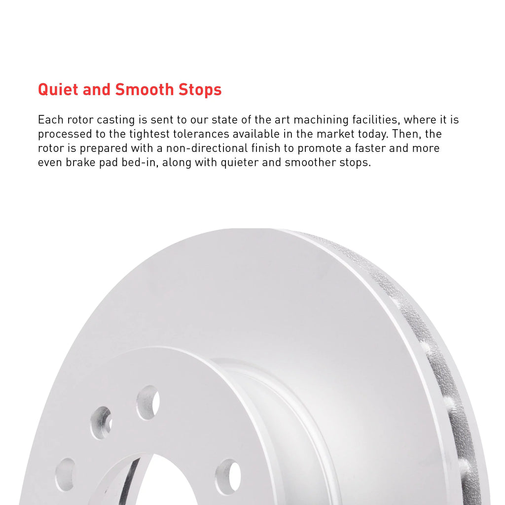 Dynamic Friction Company Front Geospec Brake Rotors with 3000 Series Ceramic Brake Pads includes Hardware 4312-67022 Fits select: 2011-2013  , 2014-2017   ///