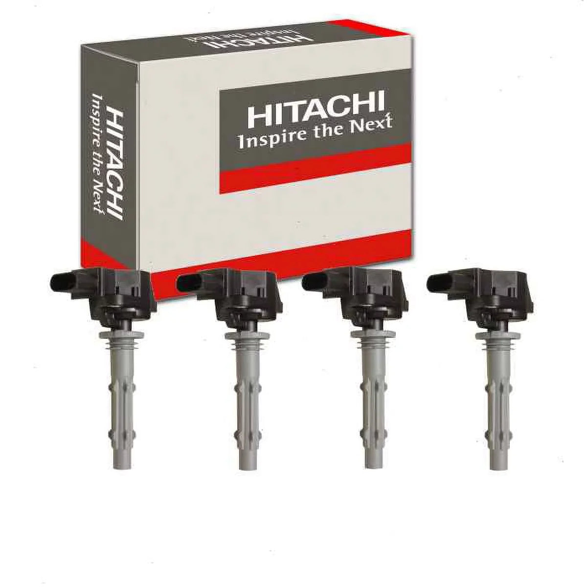 4 pc Hitachi - Ignition Coils for Spark Plug Wire Boot Fits select: 2009-2011 -  350, 2012 -  250 4MATIC