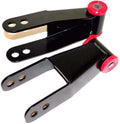 '- Jeep Cherokee  Adjustable 1-2" Rear Lift Shackles 2wd Black