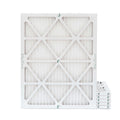 6 Pack of 15x20x1  13 Pleated Air Filters by Glasfloss. Actual Size: 14-1/2 x 19-1/2 x 7/8