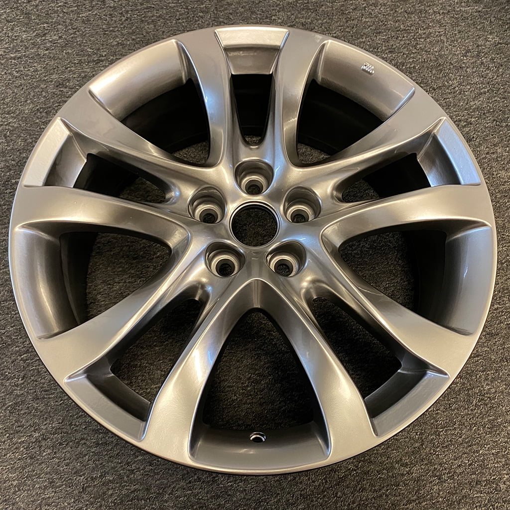 19" 19x7.5" Automotive Rim New Single Wheel for Mazda 6 2014 - 2017 Dark Hyper Silver  Quality Replacement
