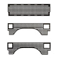Putco 195223 Molle Panel Fits 19-21 2500 3500 Fits select: 2019-2022  2500 , 2021-2022  3500