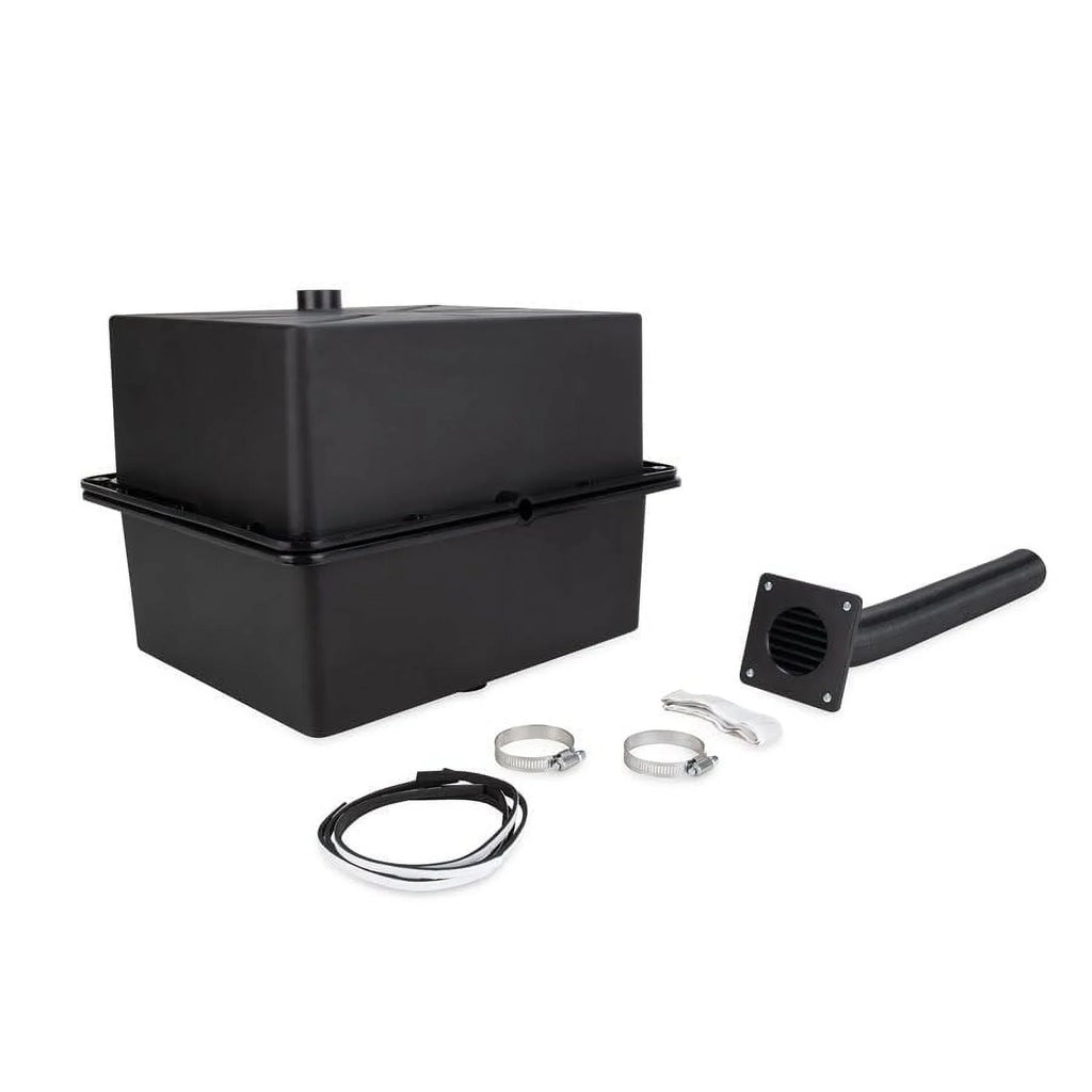 Camco Vented Camper/ Standard Battery Box | Holds (1) Group 24 Battery for Marine/Trailer Use | 14-7/8" x 9-5/8" x 10-1/4" (55371)