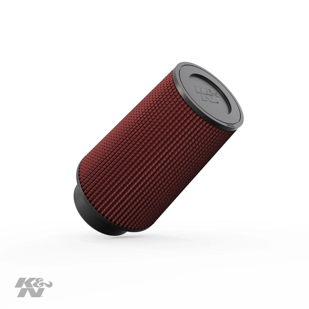 & Universal Clamp-On Engine Air Filter: Washable and Reusable: Round Tapered; 4 in (102 mm) Flange ; 9 in (229 mm) Height; 6 in (152 mm) Base; 4.625 in (117 mm) Top , -0870