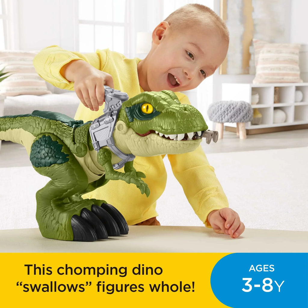Imaginext Jurassic World Mega Mouth .Rex Dinosaur Playset