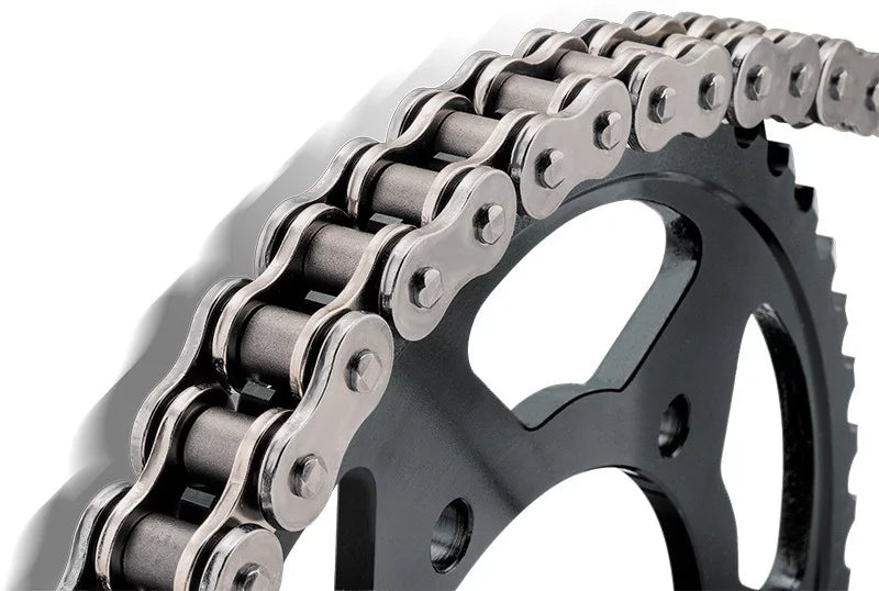 525  Sealed Chain Natural with  Wax,  Front & Rear Sprocket Kit for Street  - 2001-2005