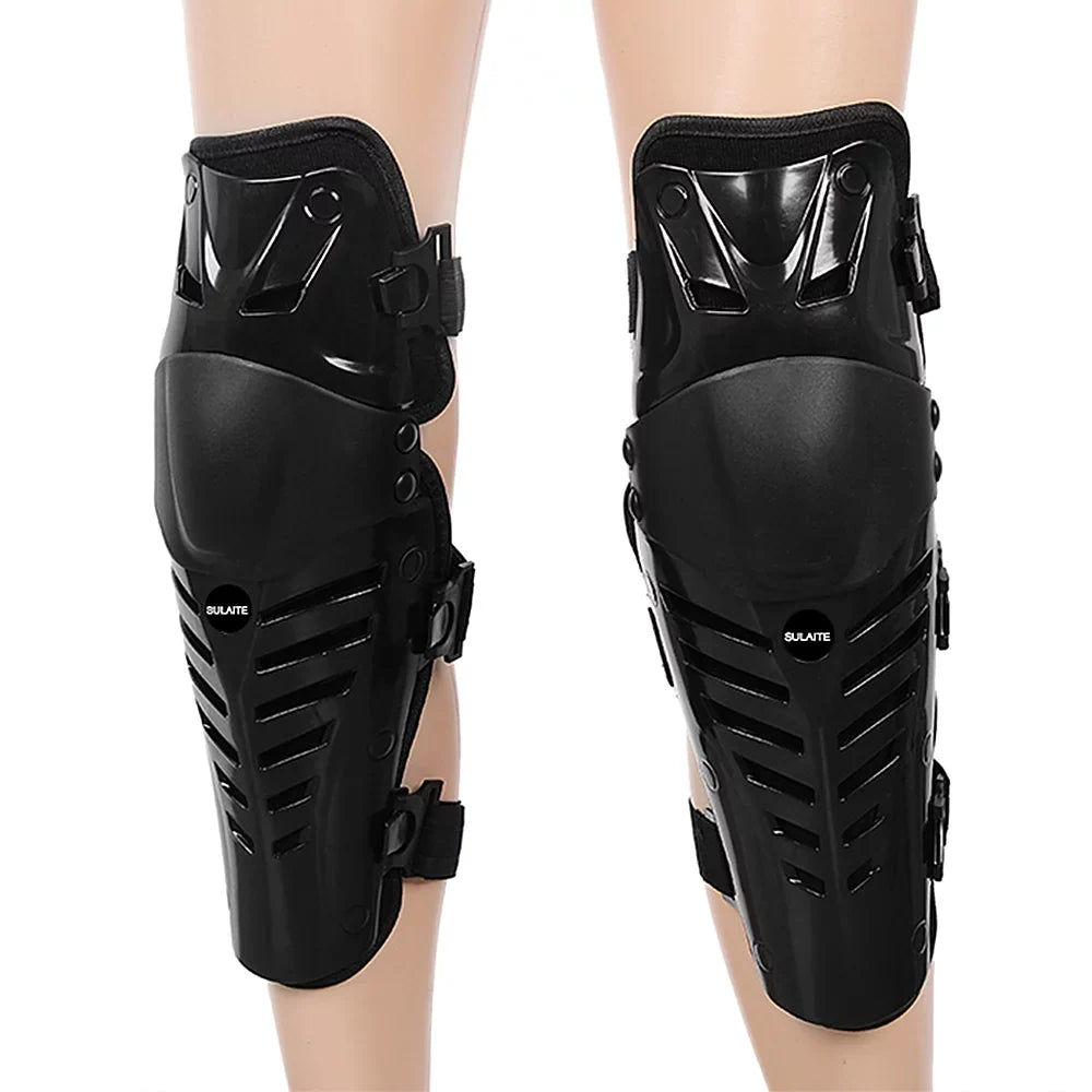 1 Pair Motorcycle Knee Pad Motor Racing Knee Protector Knee Guards Knee Guard Braces