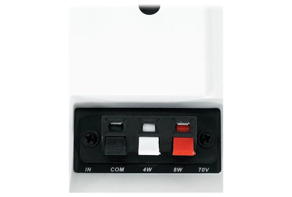 6-Zone Amplifier+4  Pendant+6 Slim White Wall Speakers 4 Restaurant/Bar/Cafe
