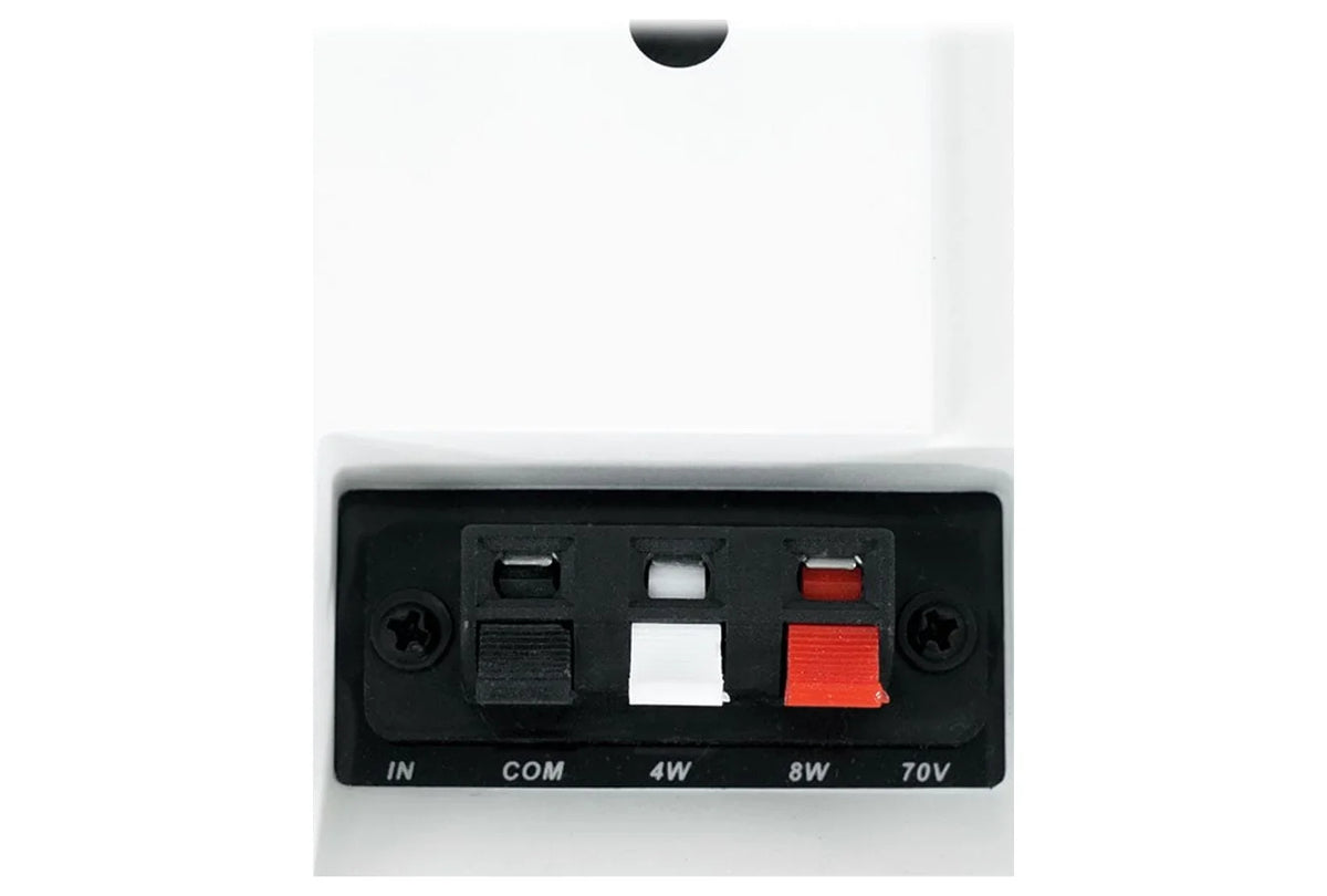 6-Zone Amplifier+4  Pendant+6 Slim White Wall Speakers 4 Restaurant/Bar/Cafe