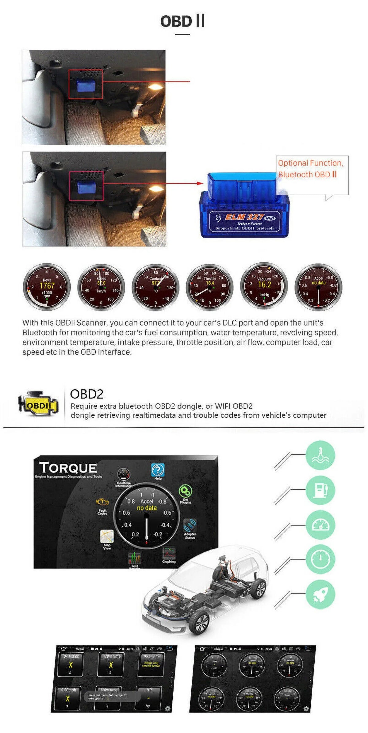 9" 1280*720  Fit Toyota Tacoma 2005-2015 Android 13 Car Radio Stereo Carplay    2+32GB