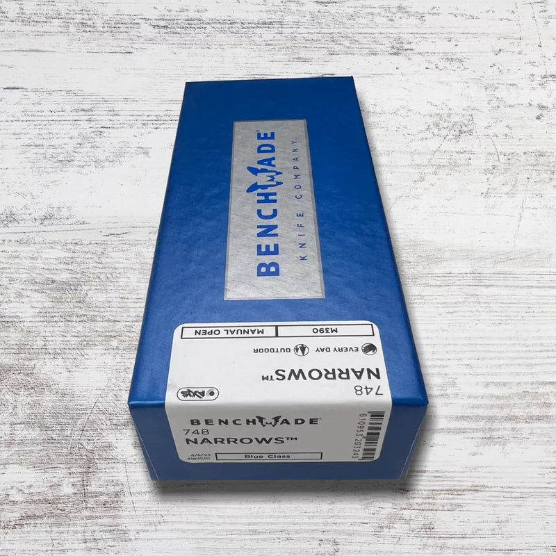 Benchmade 748 Narrows 3.43-Inch  Steel Blade Titanium Handle Folding Knife