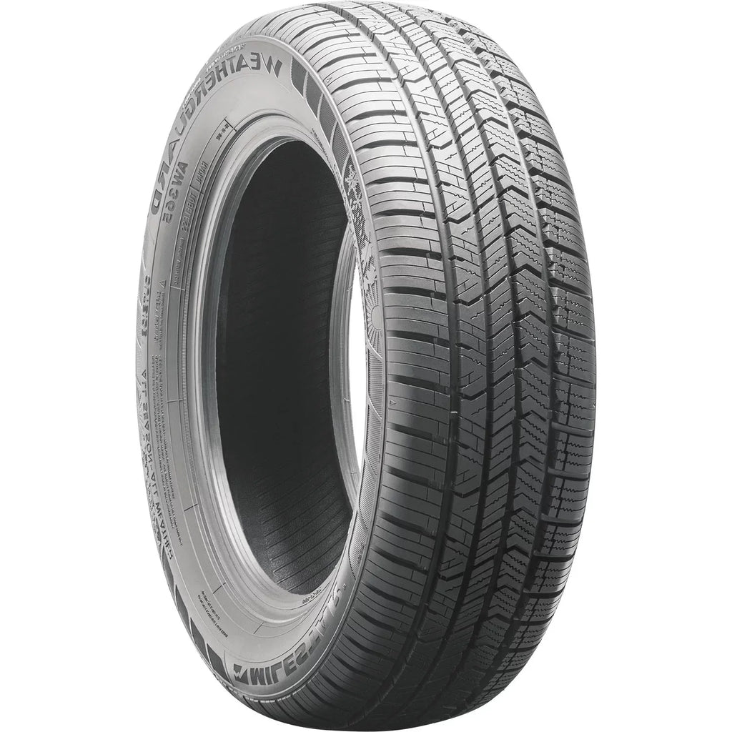 Milestar Weatherguard  All Weather /55R17 98H  Passenger Tire Fits: 2006 Nissan Altima , 2017 Volkswagen Passat Trendline+