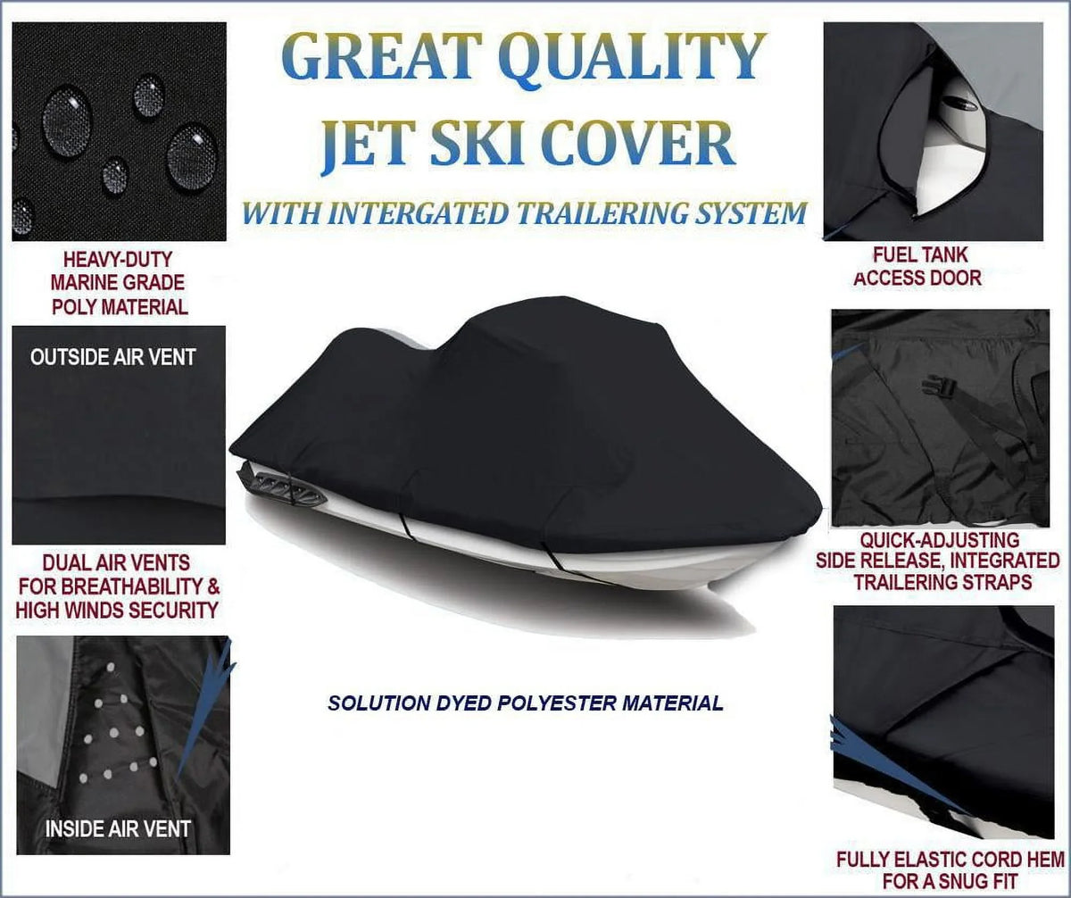 600  JetSki Cover Compatible for Jet Ski Cover  Cover Compatible for Kawasaki 750  1994 1995 1996 1997 1998