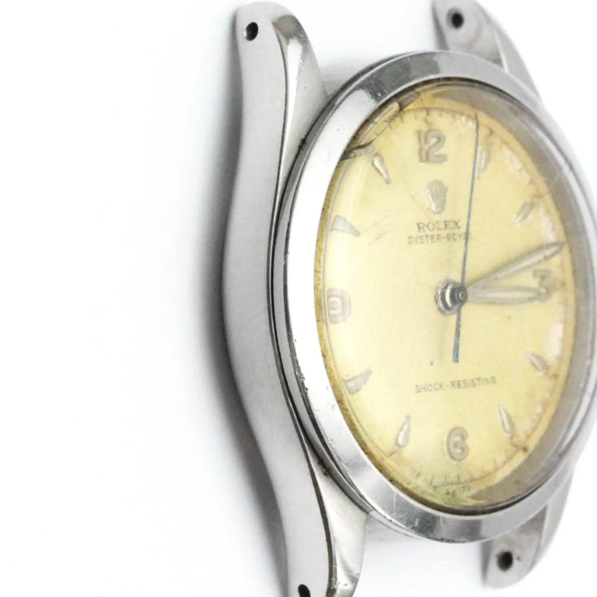 Pre-Owned Vintage  Oyster Royal Stainless Steel Hand-Winding Mens Watch 6244  (Fair)