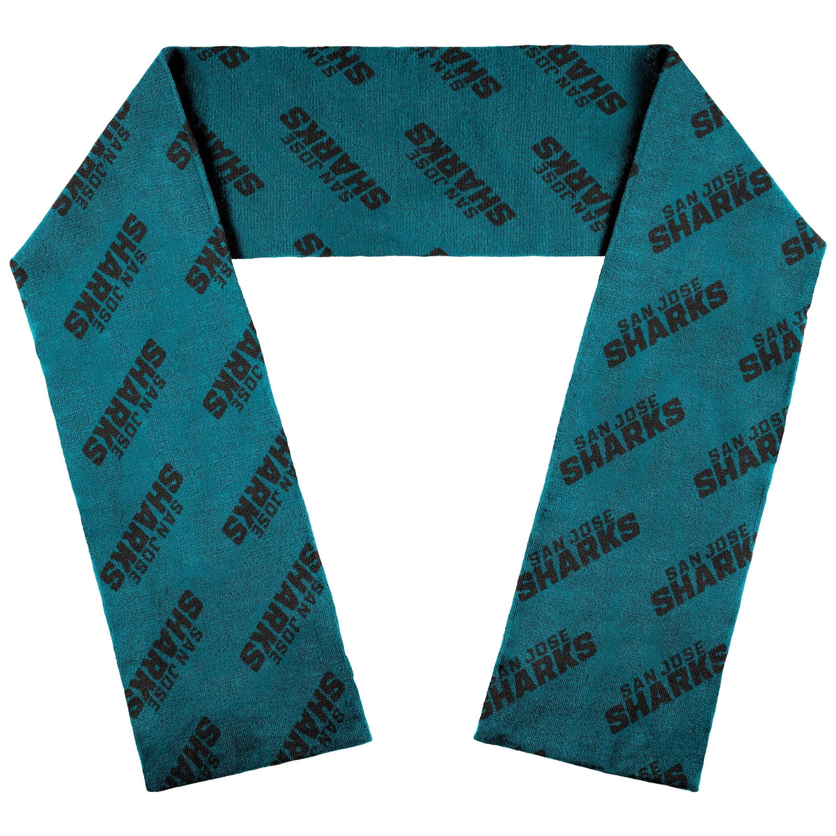 by Erin Andrews San Jose Sharks Team Wordmark Scarf