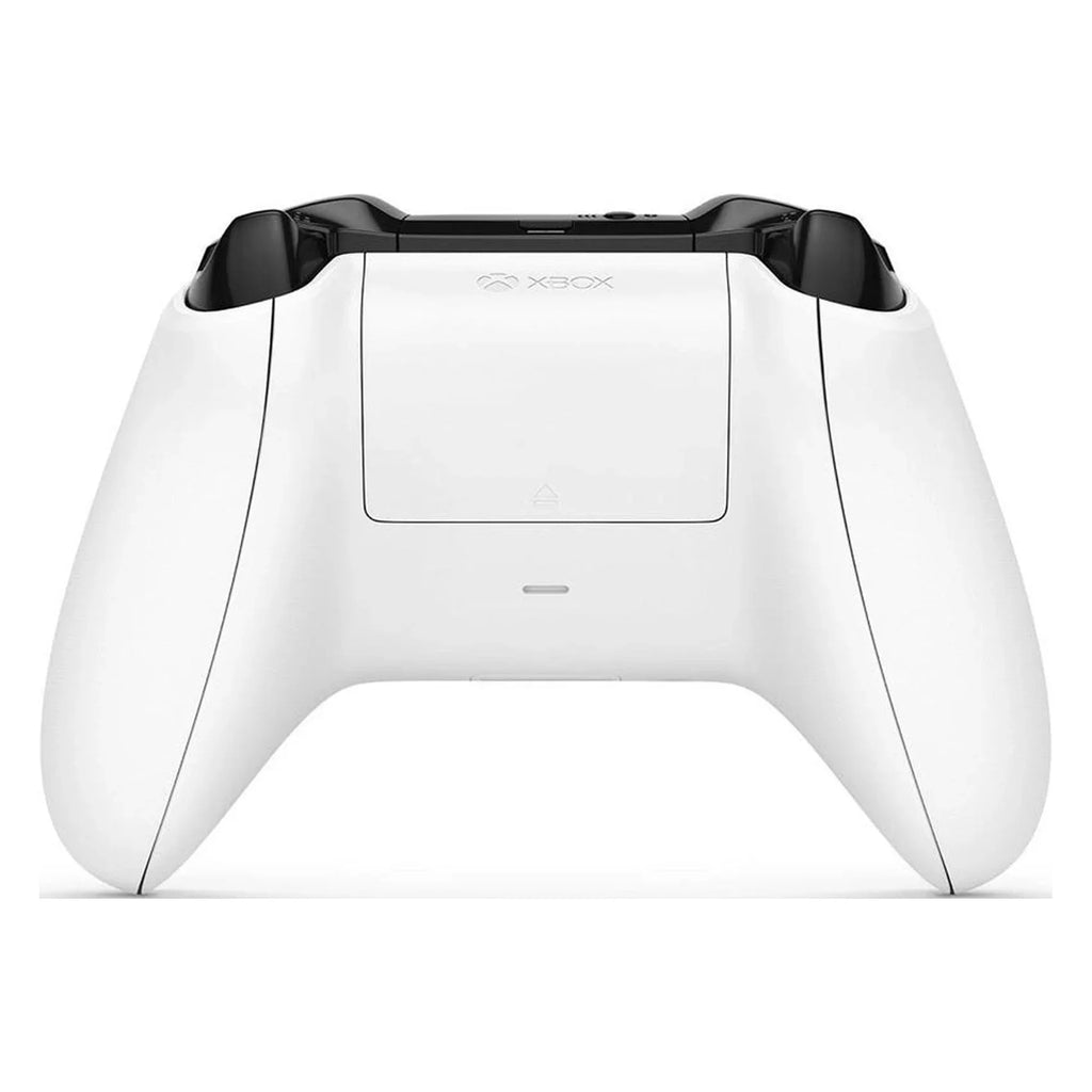 Pre-Owned Microsoft Xbox One  1TB with 2 Controller, 4K Ultra  White with   Cleaning Kit Headset Bundle (Refurbished: Like New)