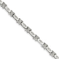 14k White Gold Diamond  Bracelet. Carat Wt- 0.98ct