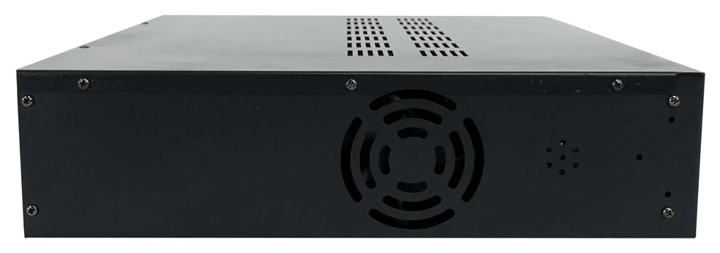 4-Zone Matrix Multi Room 70v Audio System w/ (10)  Black Ceiling Speakers