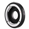 Suzicca - Lens Mount Adapter Ring with Corrective Lens for Minolta  Lens to Fit for Canon  Camera Focus Infinity