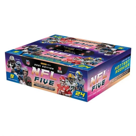 2021 Panini  Five Trading Cards Game Booster 24 Count