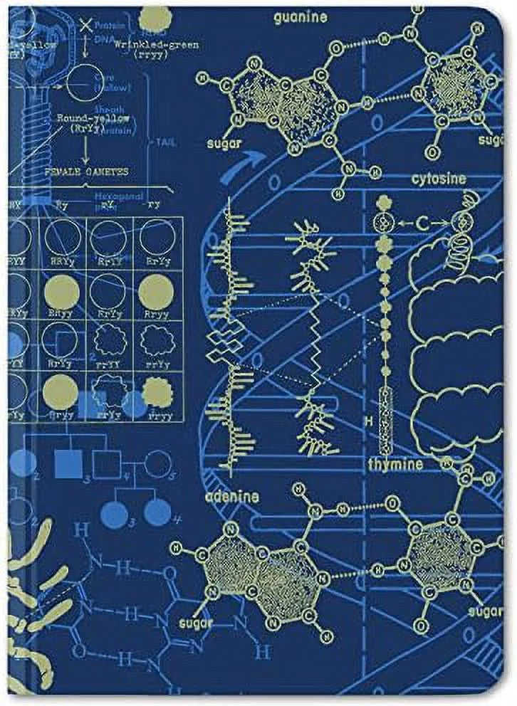 Genetics &  Notebook. (Mini Hardshield, Dot Grid Pages, 100% Recycled)