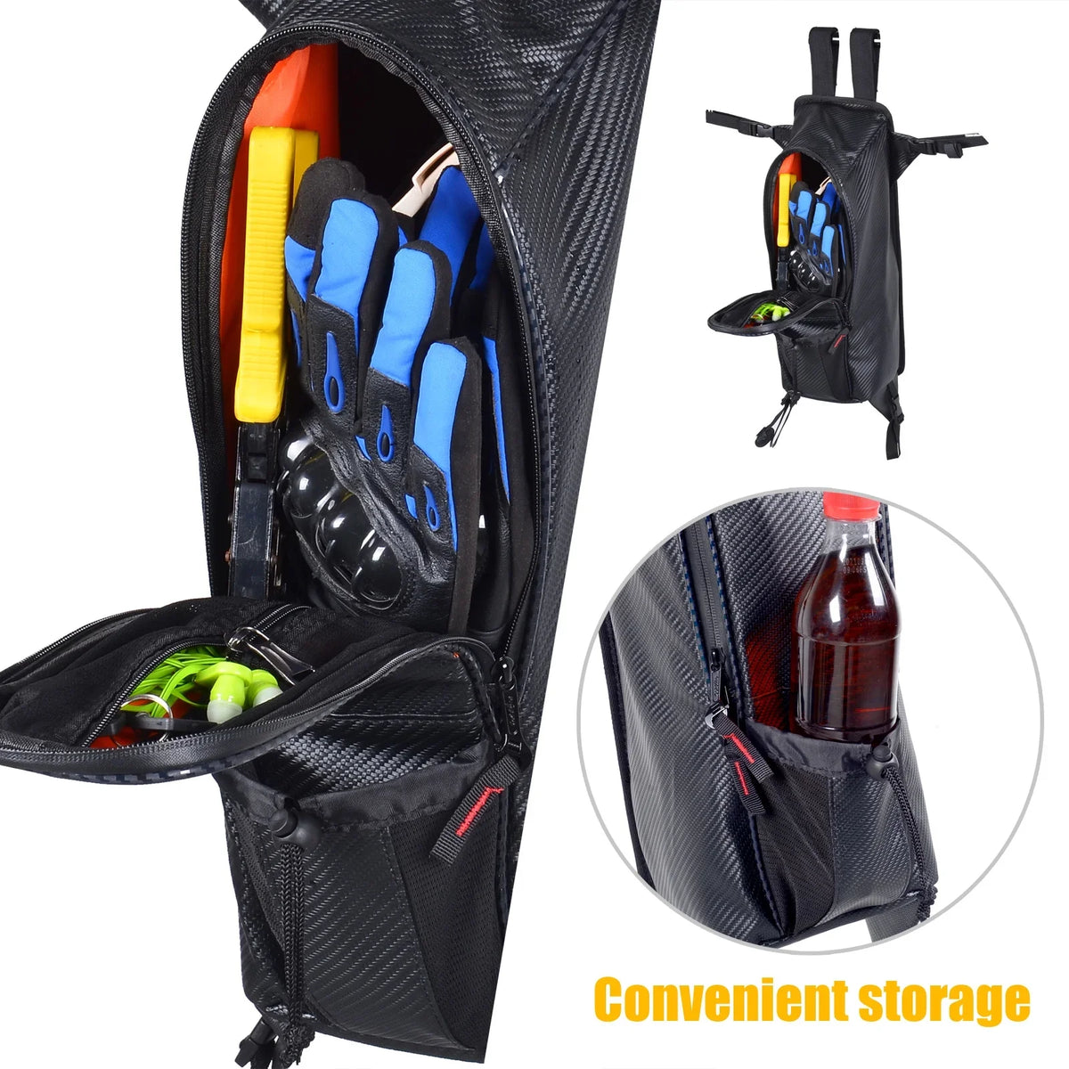Teryx  1000 Bags  Storage Accessories Offroad Universal Center Seat Bag For Kawasaki Mule 4000 4010 2010-2022