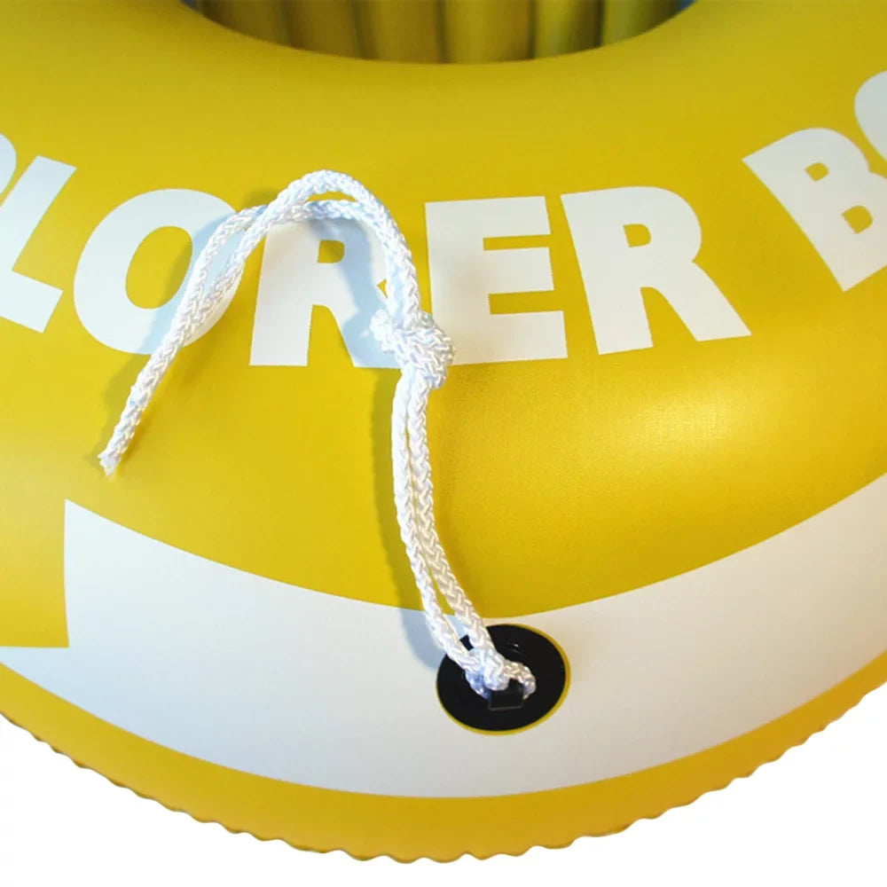 Arealer Inflatable Boat Fishing Boat for 1 Adult & 1 Child Summer Fun Boat Canoe Kayak