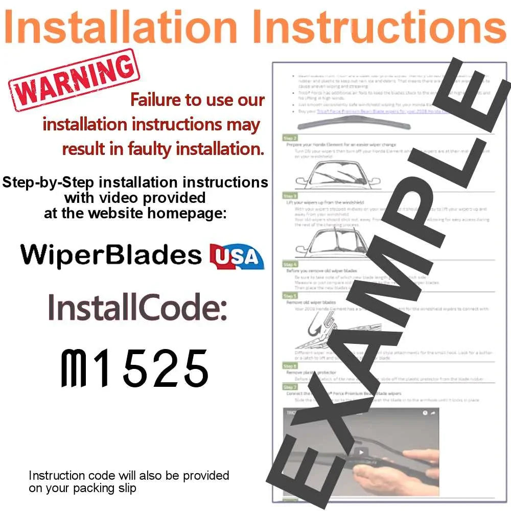 2019 Audi  Performance Beam Wipers (Set of 2)