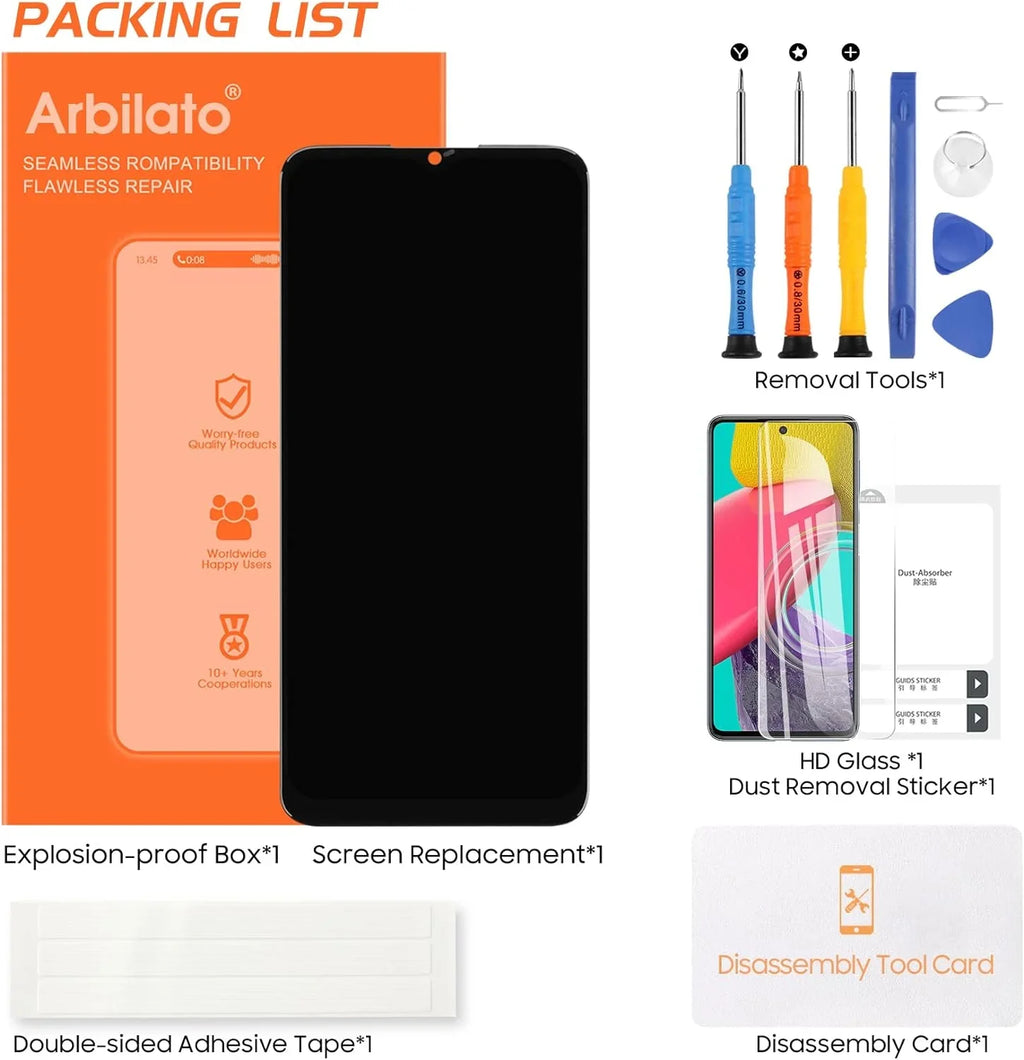 Screen for Oneplus Nord  5G Screen Replacement for 1+ Nord   Screen , Touch Display Digitizer Assembly Repair Parts(Black No Frame)