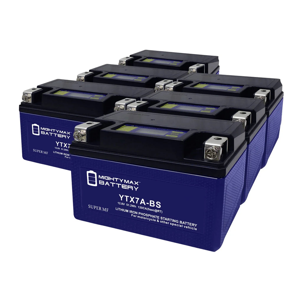 '- Lithium Replacement Battery Compatible with Peugeot Scooter 50 Tweet Evo 2014 - 6 Pack