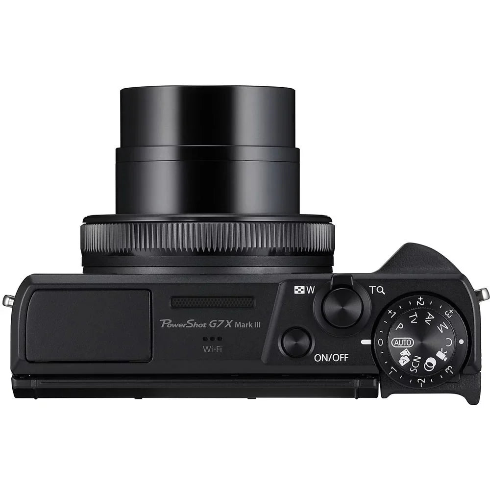Canon PowerShot   Mark  Digital Camera (Black) + Extra Battery + 1 Yr Warranty + 32GB