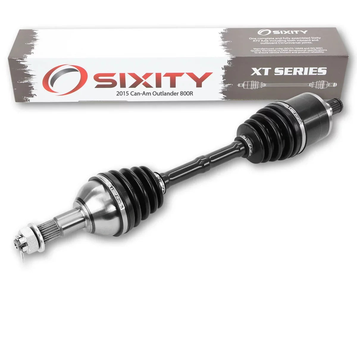 Sixity  Rear Left Axle designed for with Can-Am Outlander 800R 2015 -  4X4