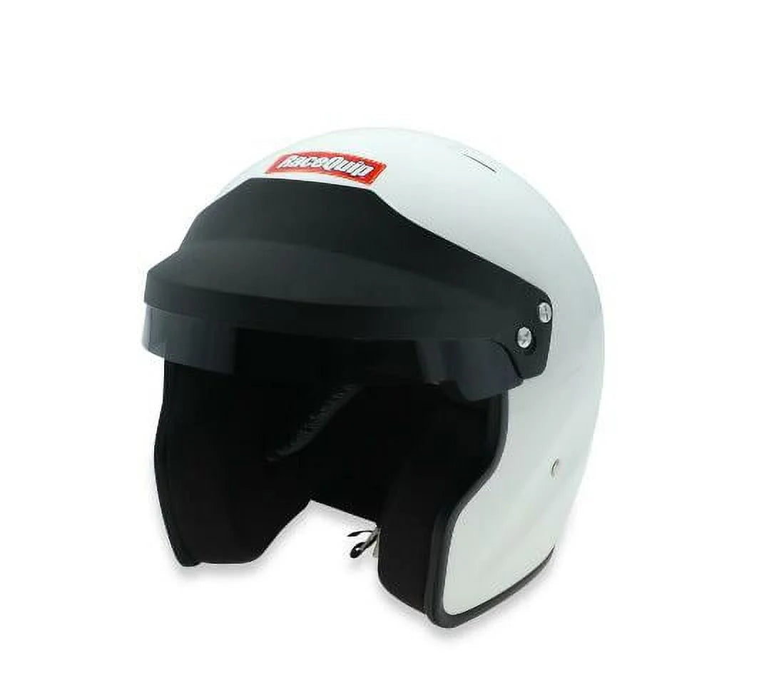 RaceQuip® 256115RQP  Racing Helmet - Open Face - Snell  - White - Large