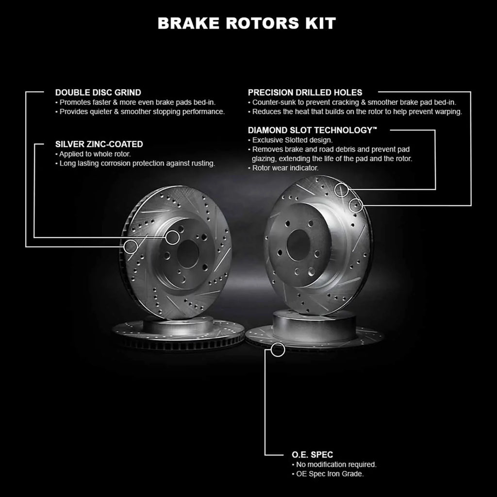 Concepts Wgpn2 59078  Concepts Brake Rotor / Silver Fits select: 2016  -
