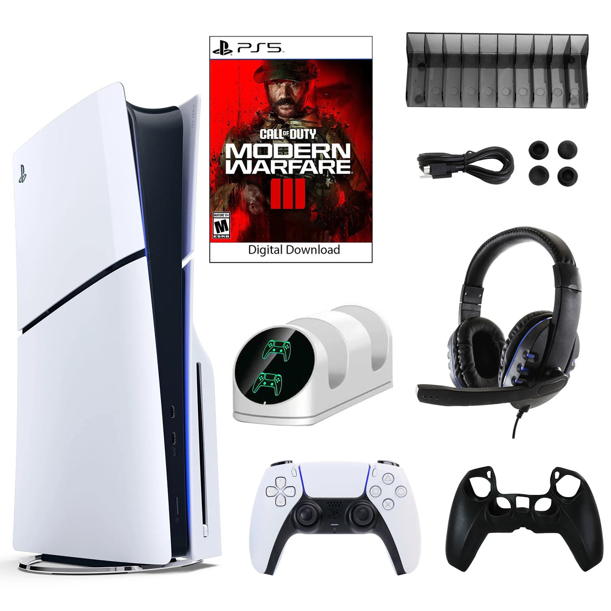Sony PlayStation 5 Slim Call of Duty: Modern Warfare  Slim Console with Accessories Kit
