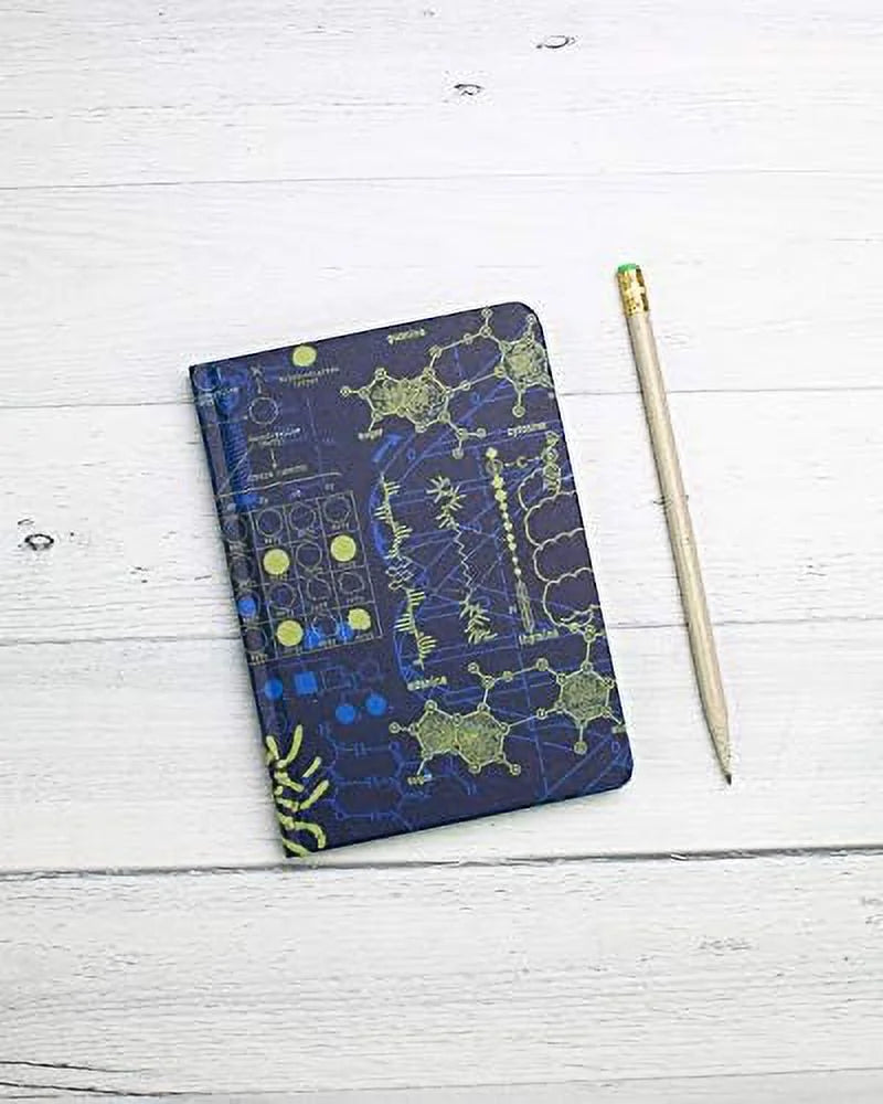 Genetics &  Notebook. (Mini Hardshield, Dot Grid Pages, 100% Recycled)
