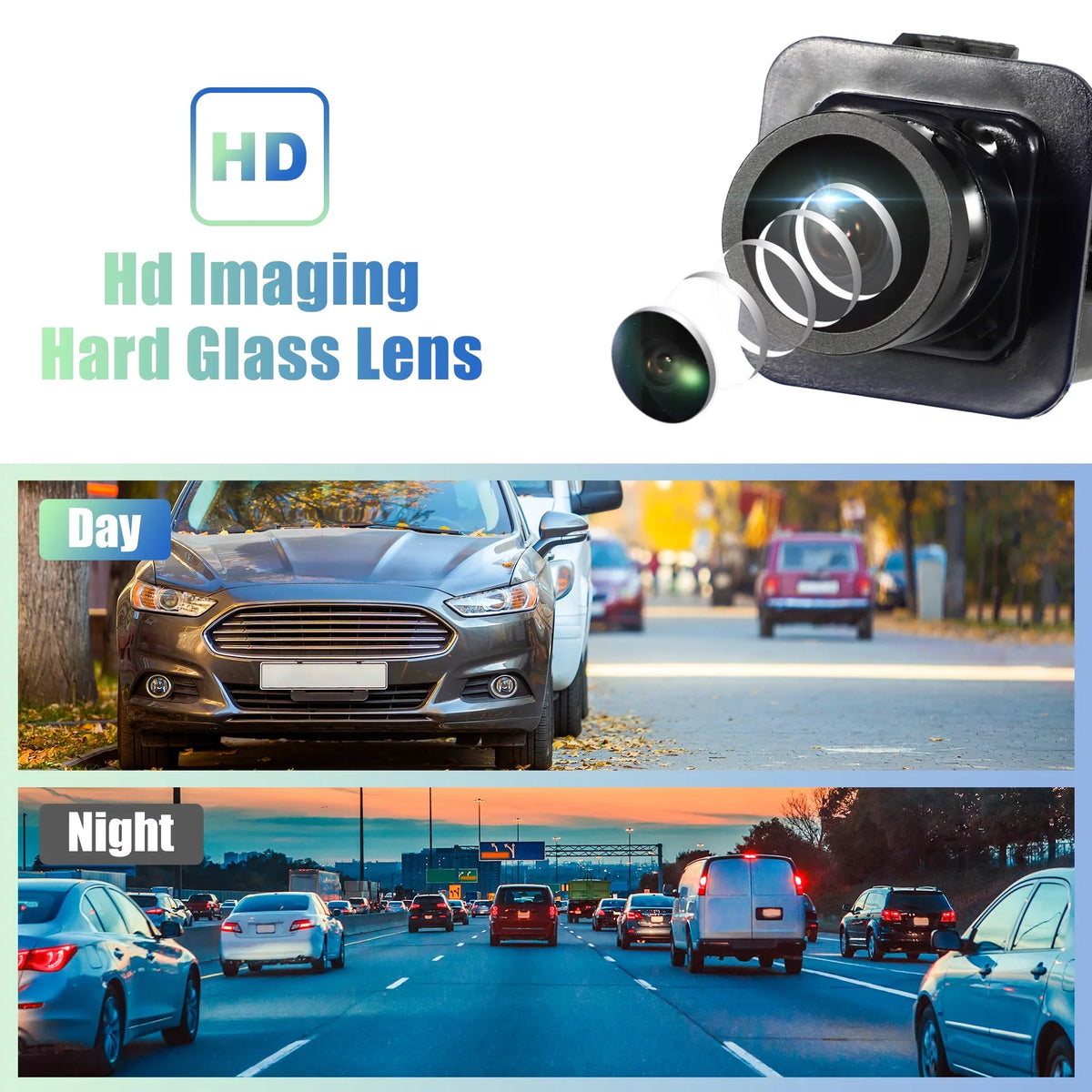 1 Set Back Up Camera -19G490- Rear View Park Assist Reverse Camera for Ford -150