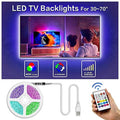 Led  Backlight, Bason 8.33ft  Led Lights Strip for /Monitor Backlight, Led Strip Light with Remote,  Bias Lighting for Room Home Movie Decor.(42-50inch)