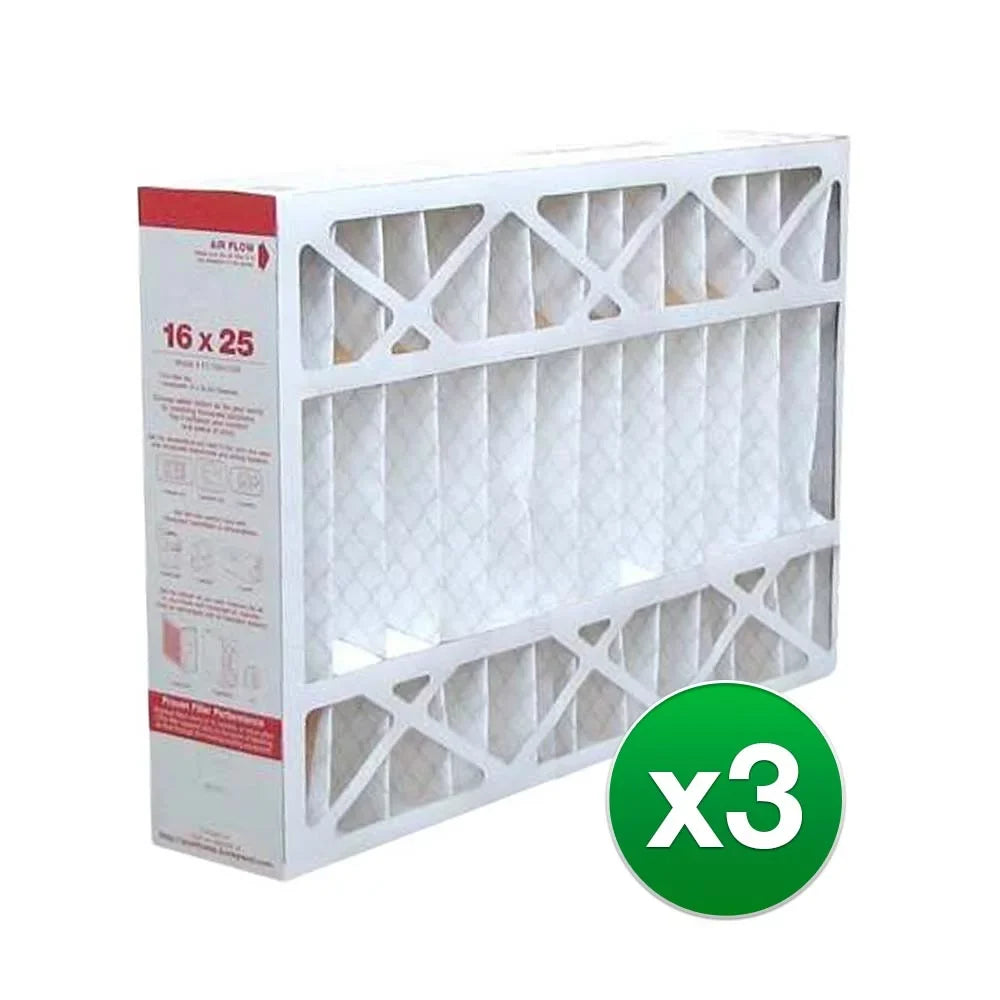 Replacement Pleated Air Filter for Honeywell 16x25x4  11 (3-Pack)