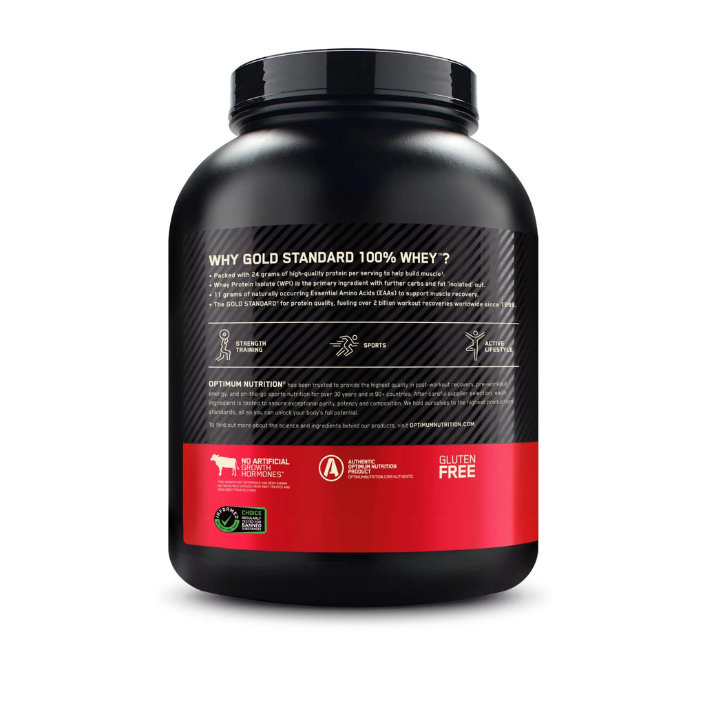 Optimum Nutrition, Gold Standard 100% Whey Protein Powder, Banana Cream, 5 lb, 73 Servings
