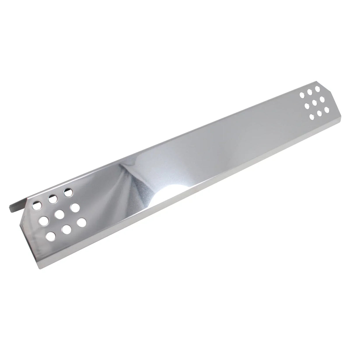 2-Pack  Grill Heat Shield Plate Tent Replacement Parts for Nex 720-0720 - Compatible Barbeque Stainless Steel Flame Tamer, Guard, Deflector, Flavorizer Bar, Vaporizer Bar, Burner Cover 16 1/8"