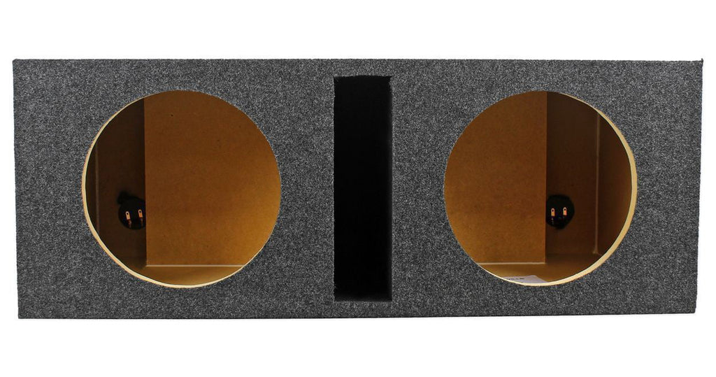 (2) Polk Audio  10” 2400w Car Audio Subwoofers+Vented Sub Box Enclosure