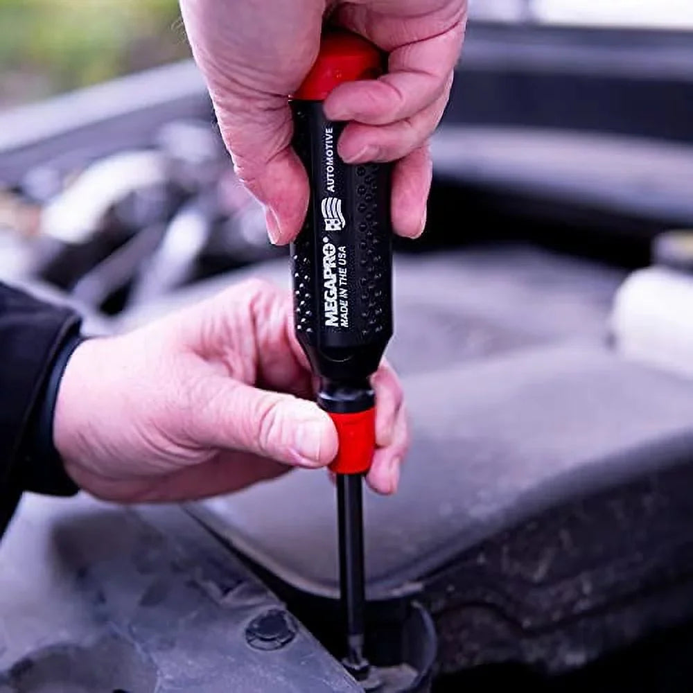 Megapro Multi-Bit Screwdriver, NumBits 6  151AUTO-