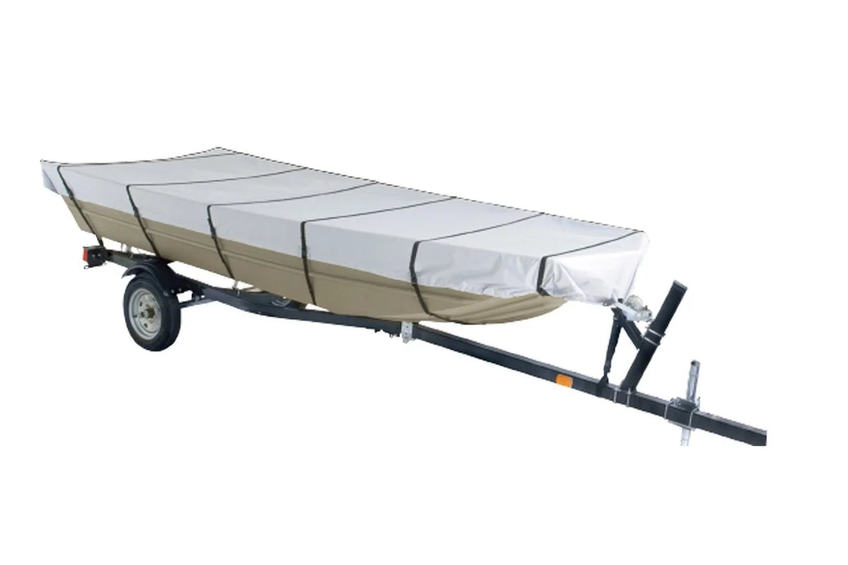 Goodsmann Jon Boat Covers Silvery Gray Water Resistant Trailerable 9921-0152-21( , 12' , 56" )