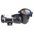 By  716061S Hydro-Flo 0.75  (0.55 ) 3720    Powerful Pool Pump 1 Speed Extra Large Strainer Basket Horizontal Discharge 115V Energy Saving Silent Noise  Cert